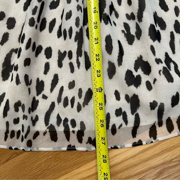 Rachel Roy Women’s Medium Strapless Animal Print Dress Leopard Print Y2K - Picture 4 of 7